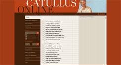 Desktop Screenshot of catullusonline.org
