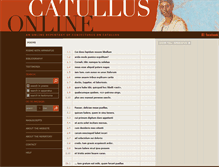 Tablet Screenshot of catullusonline.org
